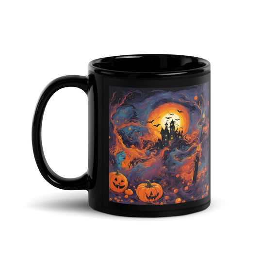 Black Glossy Mug - WhatUWant2Buy