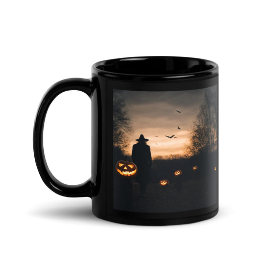 Black Glossy Mug - WhatUWant2Buy