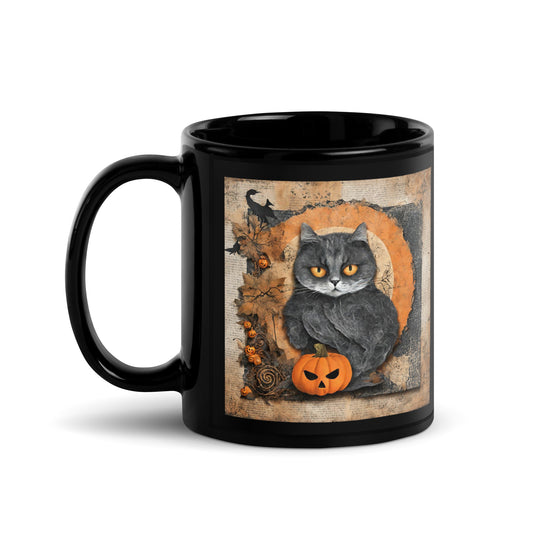 Black Glossy Mug - WhatUWant2Buy