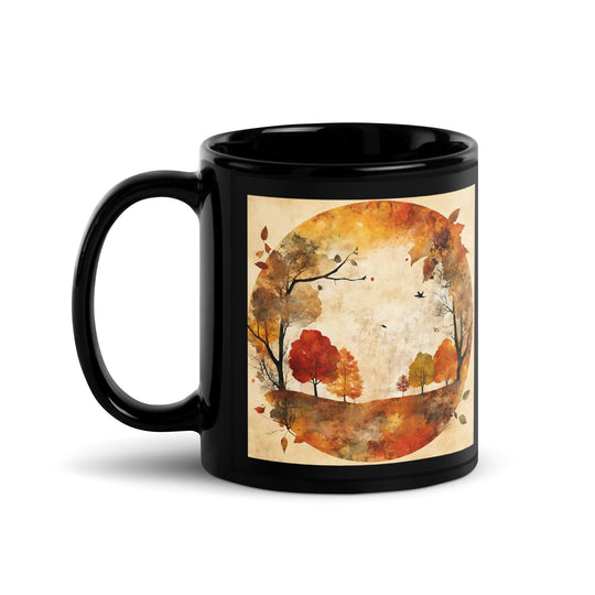 Black Glossy Mug - WhatUWant2Buy