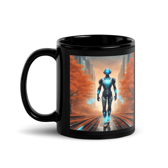 Black Glossy Mug - WhatUWant2Buy