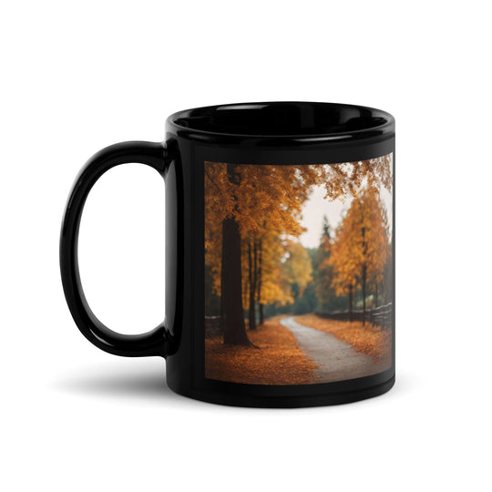 Black Glossy Mug - WhatUWant2Buy