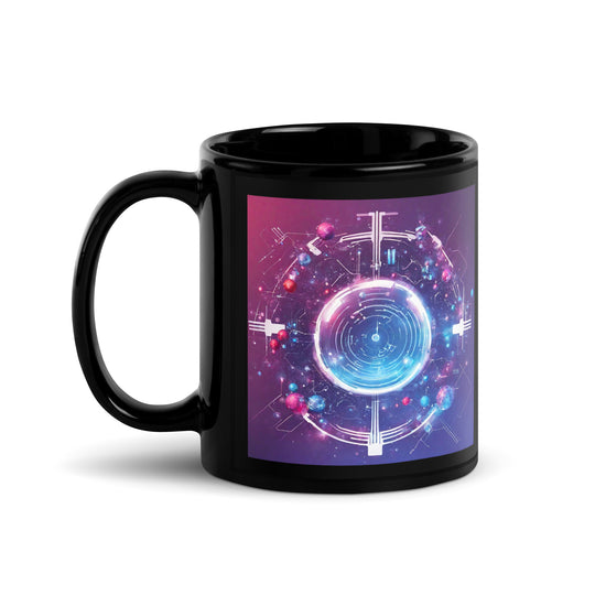 Black Glossy Mug - WhatUWant2Buy