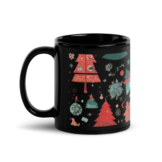 Black Glossy Mug - WhatUWant2Buy