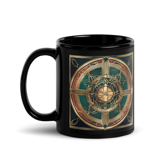 Black Glossy Mug - WhatUWant2Buy