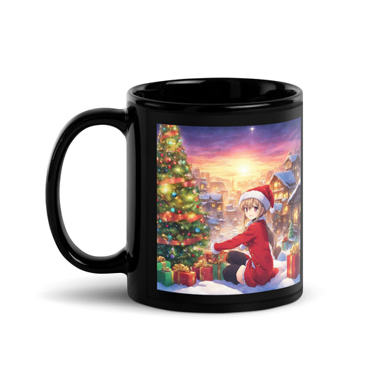 Black Glossy Mug - WhatUWant2Buy