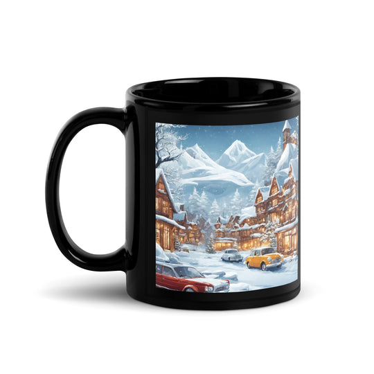 Black Glossy Mug - WhatUWant2Buy