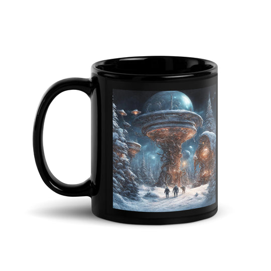 Black Glossy Mug - WhatUWant2Buy