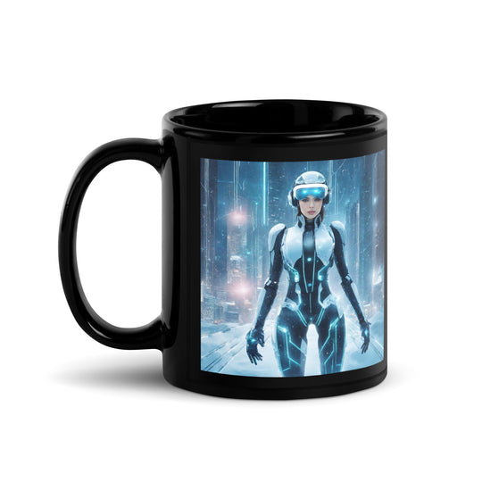 Black Glossy Mug - WhatUWant2Buy