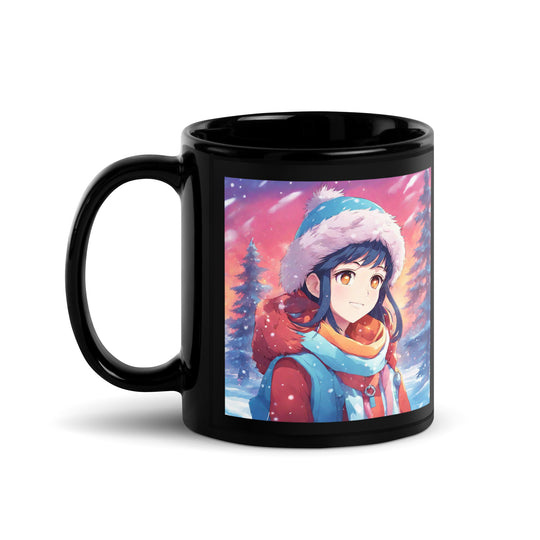 Black Glossy Mug - WhatUWant2Buy