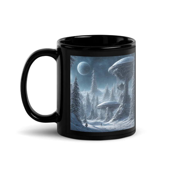 Black Glossy Mug - WhatUWant2Buy