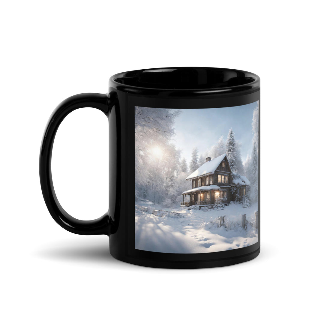 Black Glossy Mug - WhatUWant2Buy