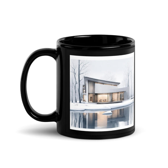 Black Glossy Mug - WhatUWant2Buy