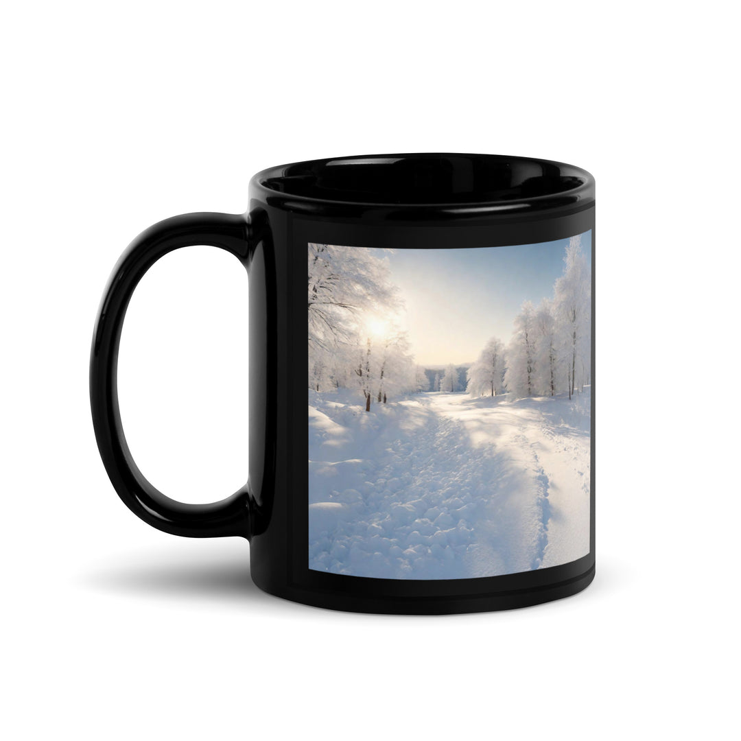 Black Glossy Mug - WhatUWant2Buy