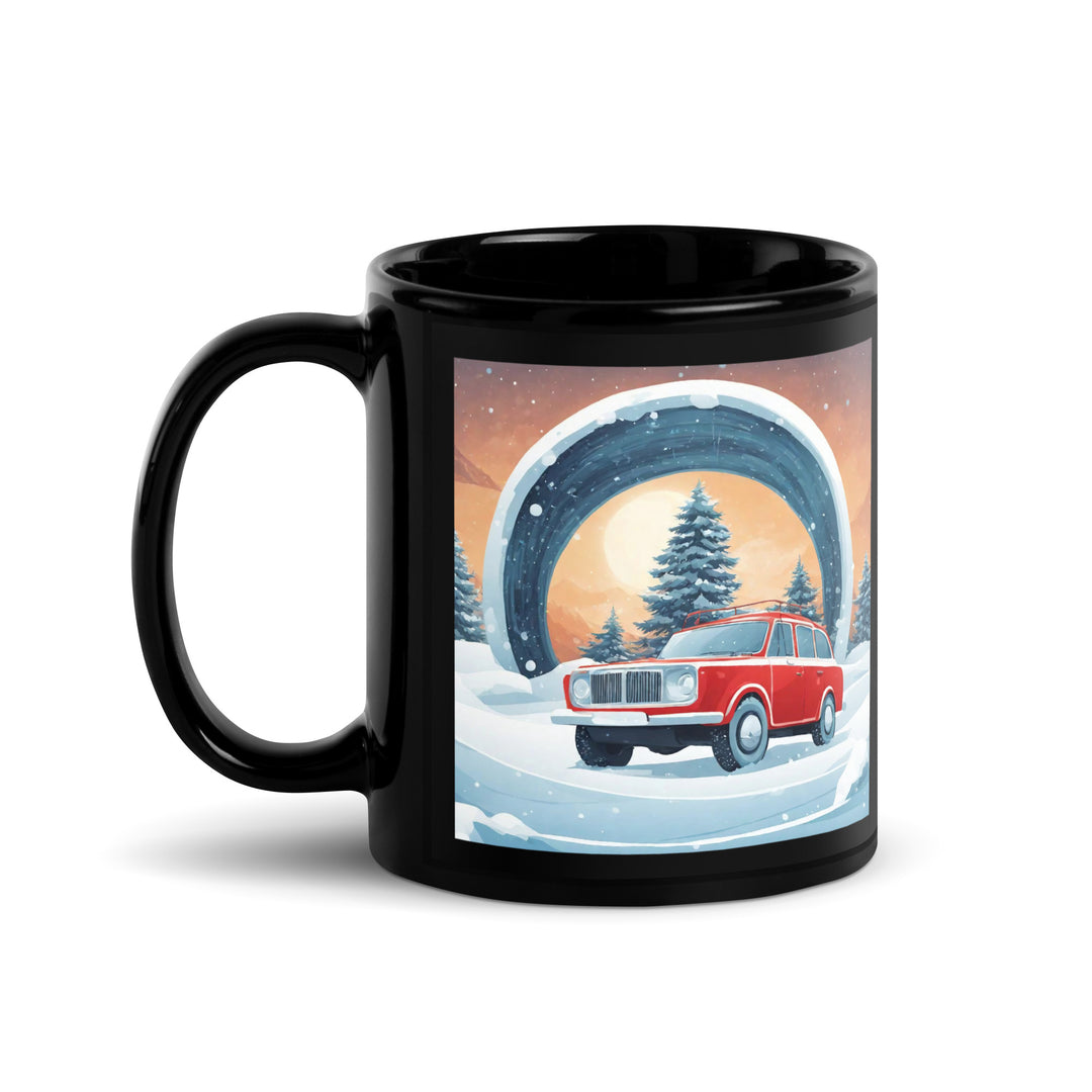 Black Glossy Mug - WhatUWant2Buy