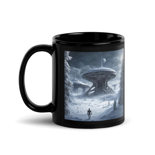 Black Glossy Mug - WhatUWant2Buy