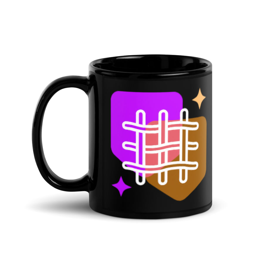 Black Glossy Mug - WhatUWant2Buy