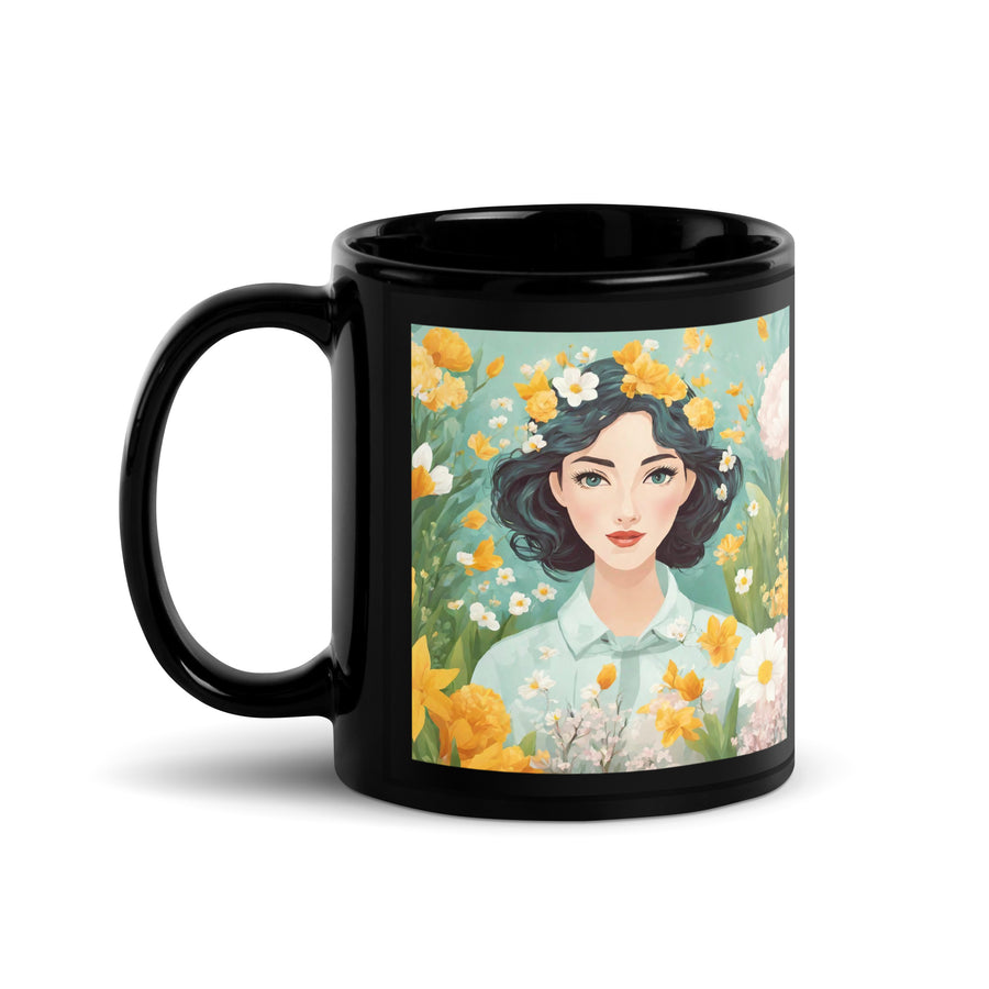 Black Glossy Mug - WhatUWant2Buy
