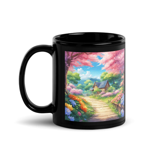Black Glossy Mug - WhatUWant2Buy