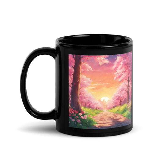 Black Glossy Mug - WhatUWant2Buy