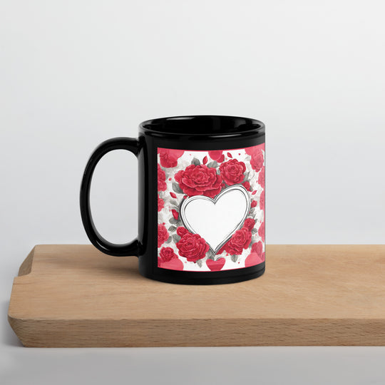 Black Glossy Mug - WhatUWant2Buy