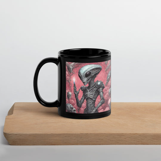 Black Glossy Mug - WhatUWant2Buy