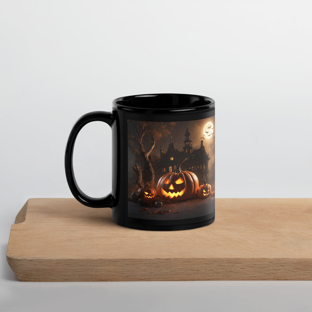 Black Glossy Mug - WhatUWant2Buy
