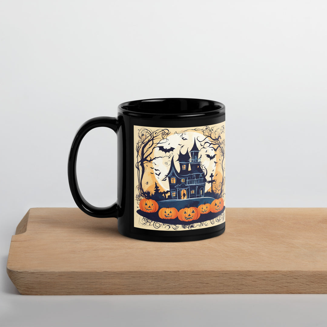 Black Glossy Mug - WhatUWant2Buy