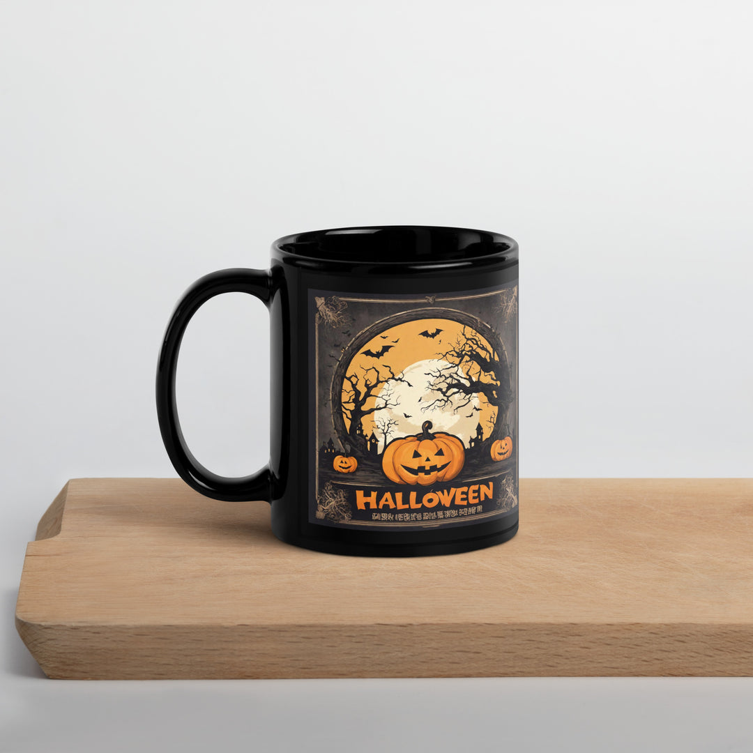 Black Glossy Mug - WhatUWant2Buy