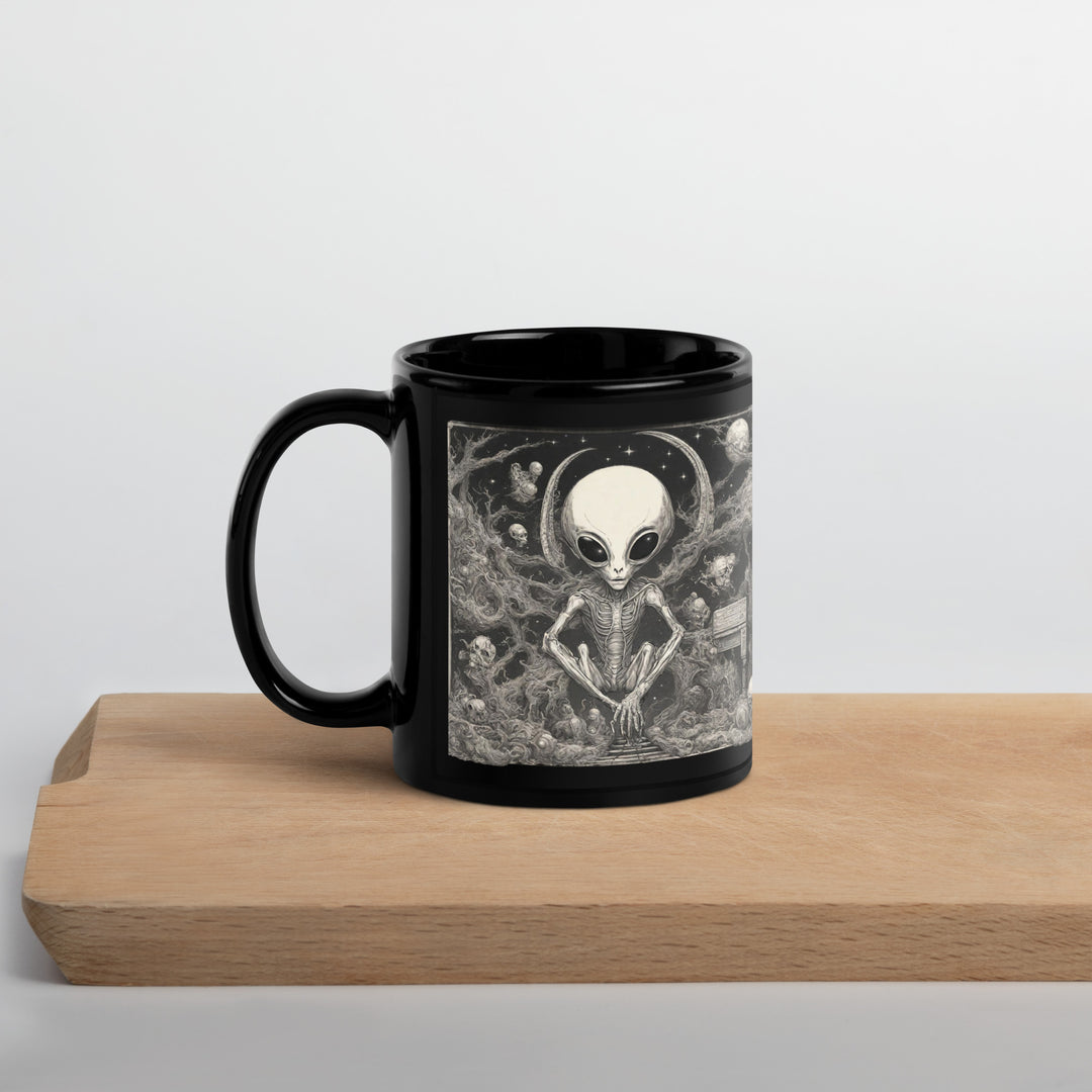 Black Glossy Mug - WhatUWant2Buy