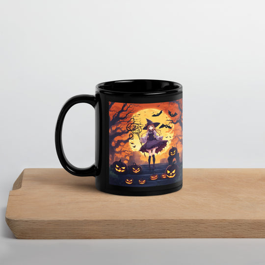 Black Glossy Mug - WhatUWant2Buy