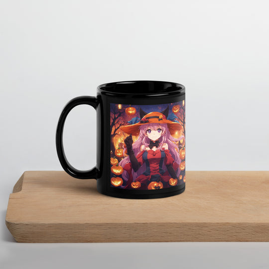 Black Glossy Mug - WhatUWant2Buy