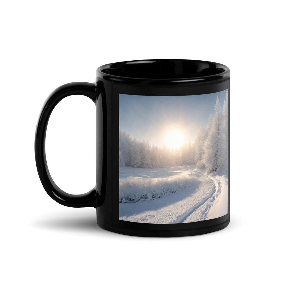 Black Glossy Mug - WhatUWant2Buy