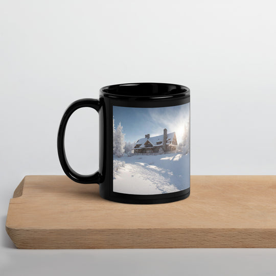 Black Glossy Mug - WhatUWant2Buy