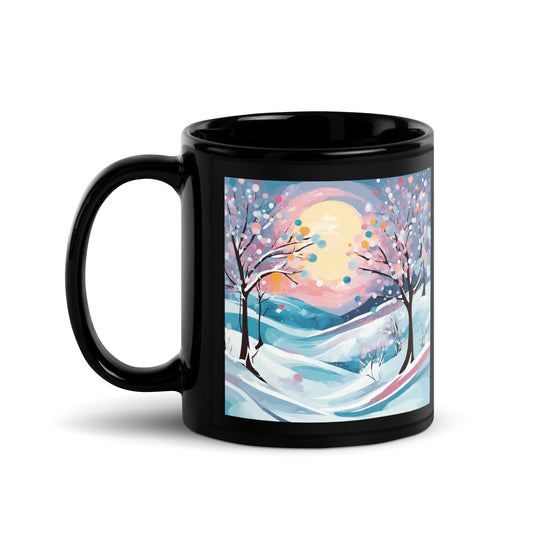 Black Glossy Mug - WhatUWant2Buy