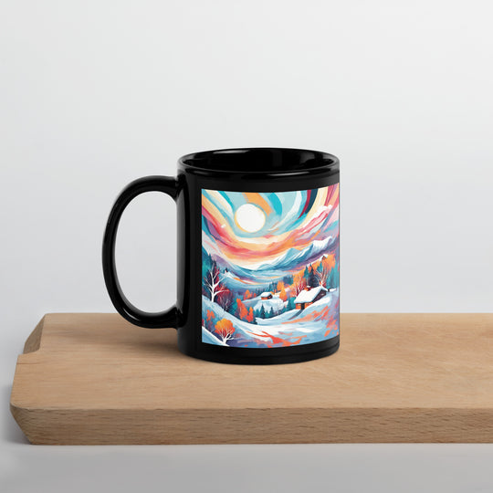 Black Glossy Mug - WhatUWant2Buy
