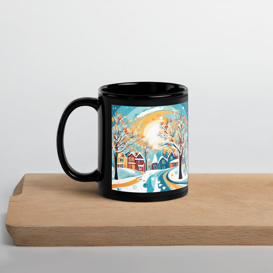 Black Glossy Mug - WhatUWant2Buy