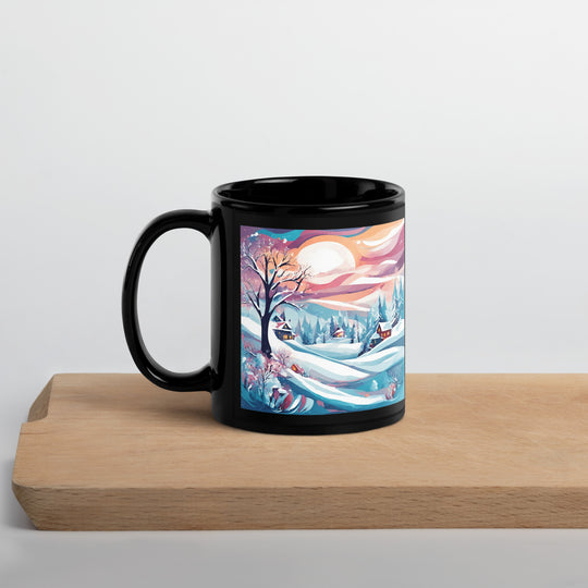 Black Glossy Mug - WhatUWant2Buy