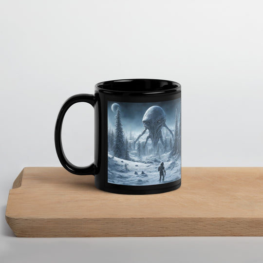 Black Glossy Mug - WhatUWant2Buy