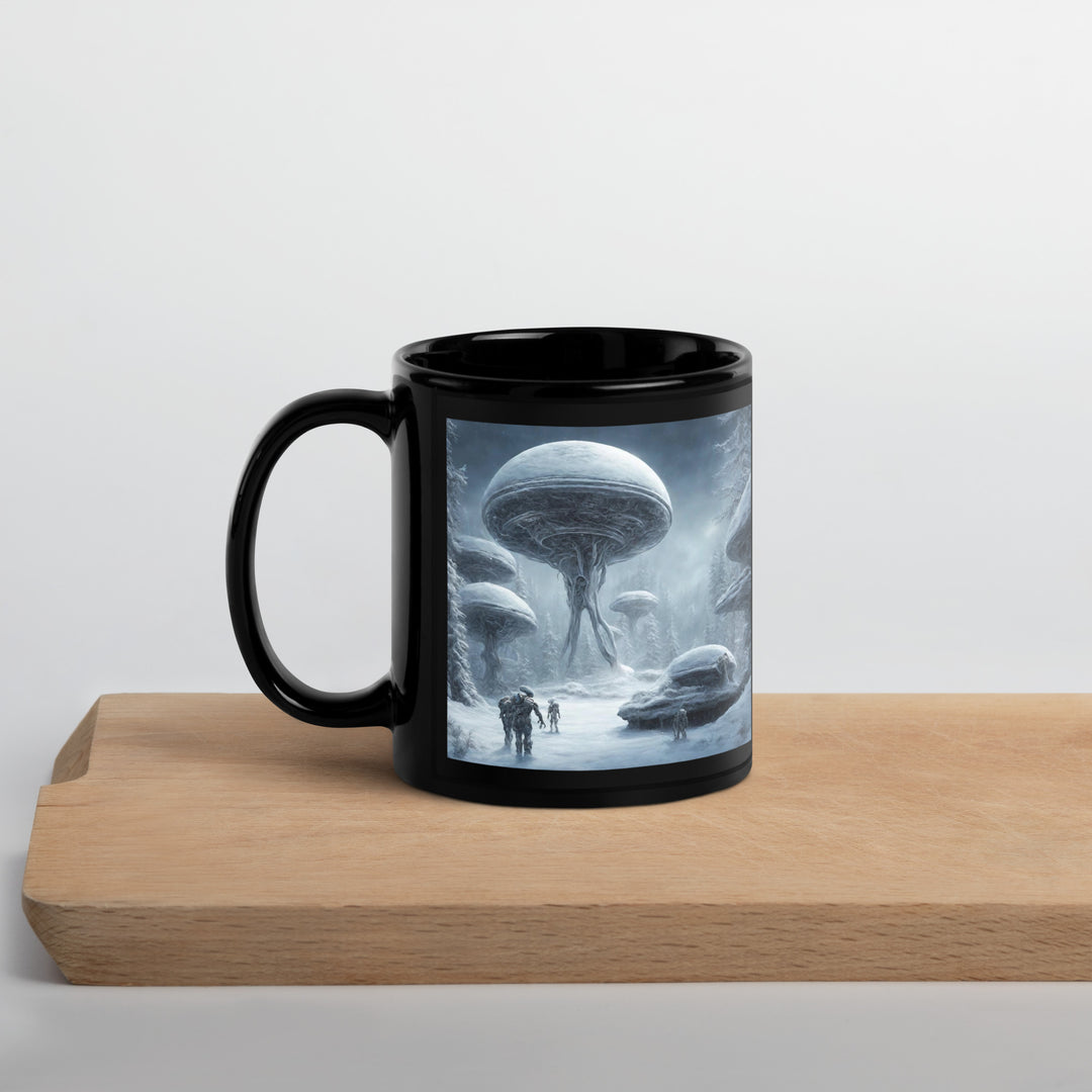 Black Glossy Mug - WhatUWant2Buy
