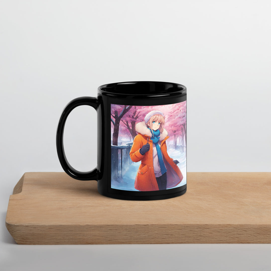 Black Glossy Mug - WhatUWant2Buy