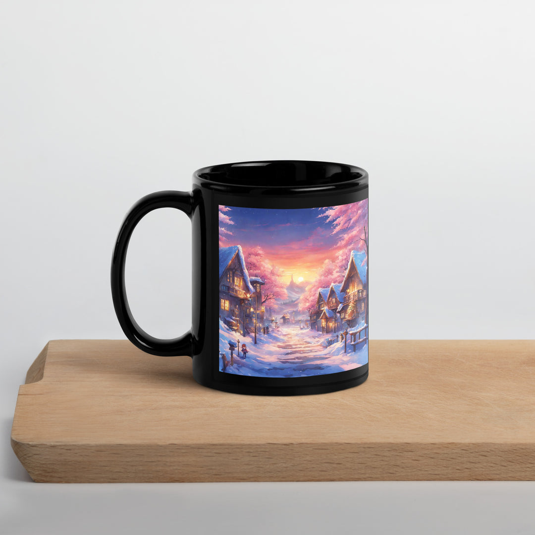 Black Glossy Mug - WhatUWant2Buy