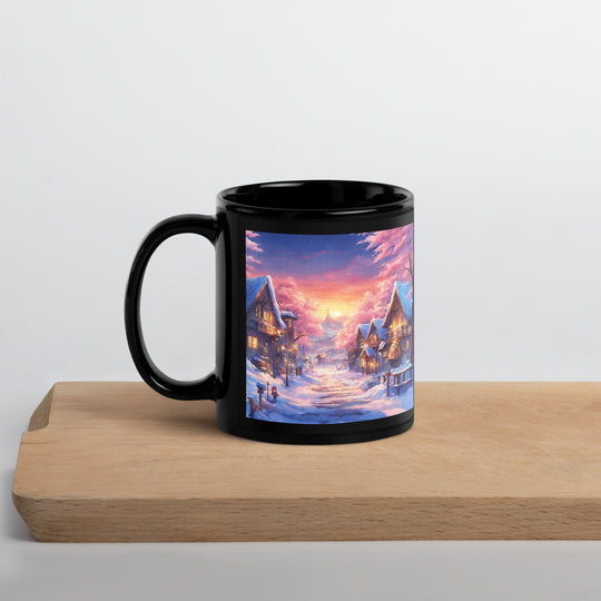 Black Glossy Mug - WhatUWant2Buy