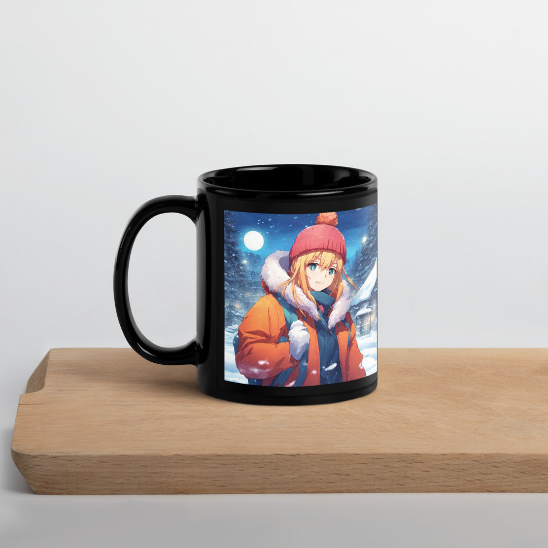 Black Glossy Mug - WhatUWant2Buy