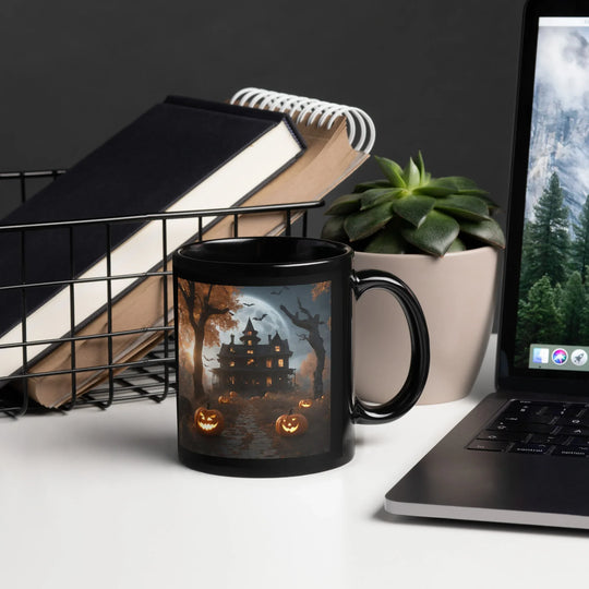 Black Glossy Mug - WhatUWant2Buy