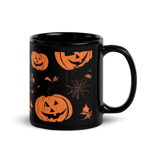 Black Glossy Mug