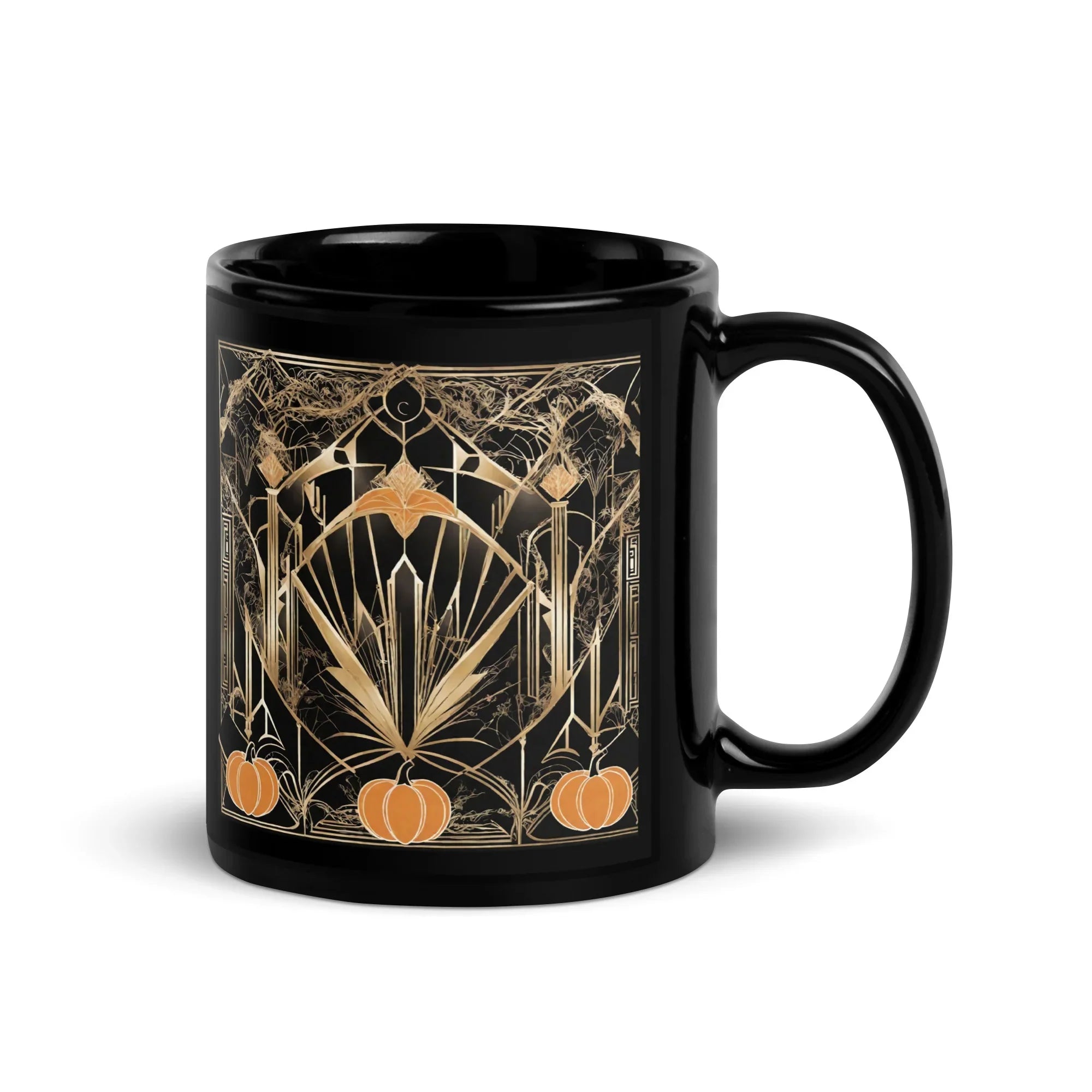Black Glossy Mug - WhatUWant2Buy