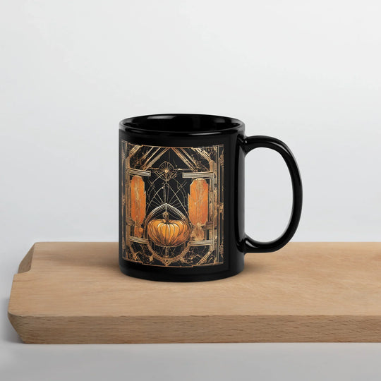 Black Glossy Mug - WhatUWant2Buy