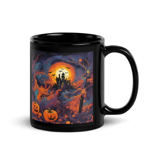 Black Glossy Mug - WhatUWant2Buy