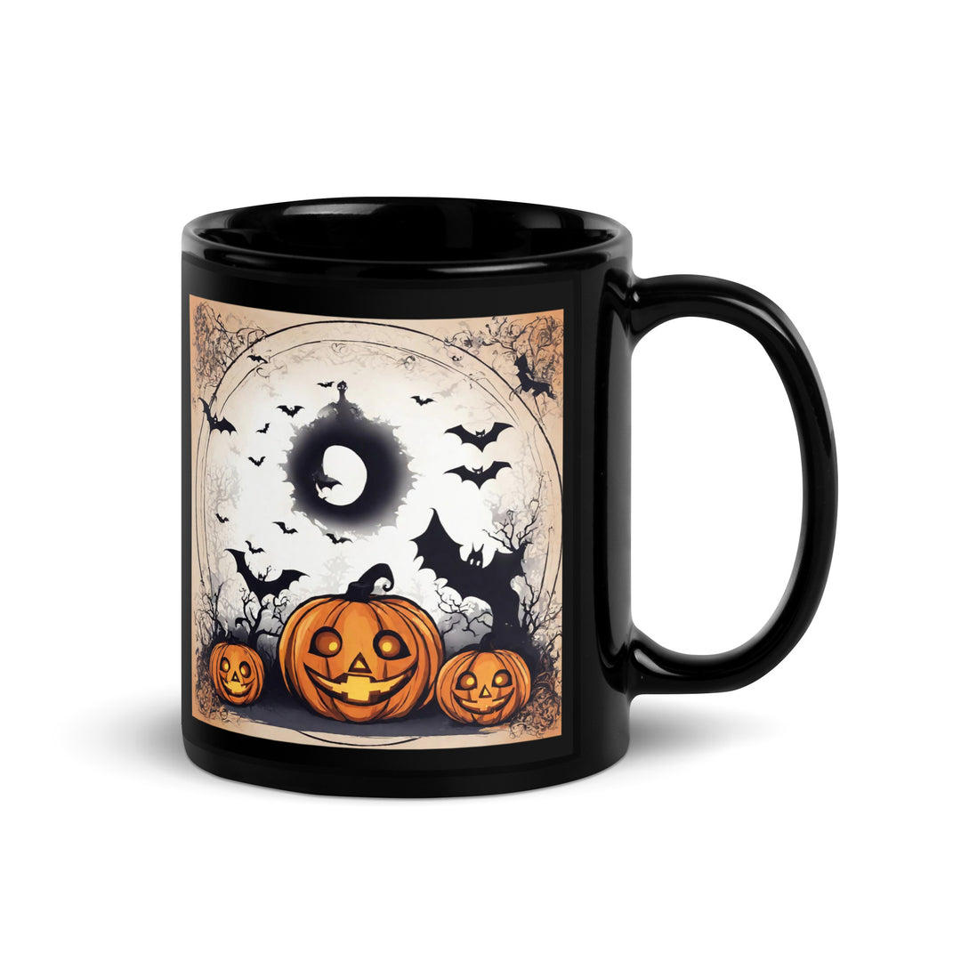 Black Glossy Mug - WhatUWant2Buy